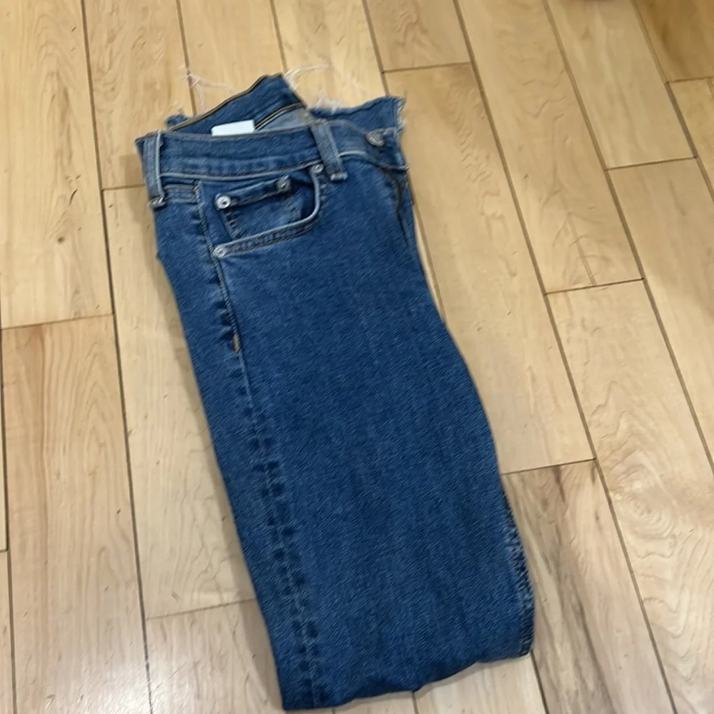 Rag and Bone Step Hem Jeans Sz 24 - Picture 8 of 16